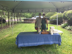 P &L in tent